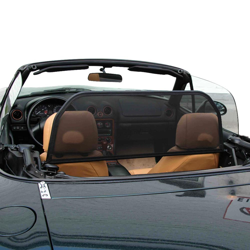 Mazda MX-5 NA & NB Wind Deflector - Black 1989-2005