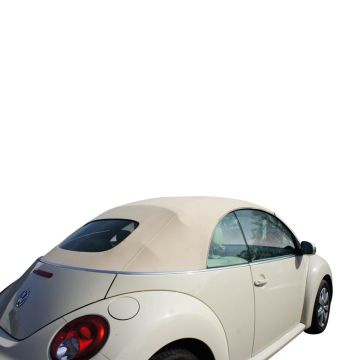 Volkswagen New Beetle Original Fabric Convertible Top - Beige