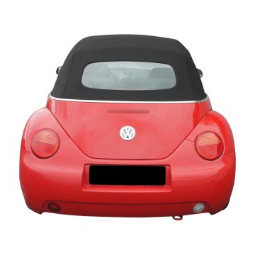 Volkswagen New Beetle Fabric Convertible Hood - OEM Glass window - Black