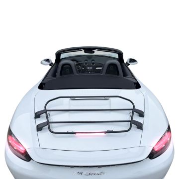 Porsche Boxster 981 Luggage Rack - Superior Edition - Black 2012-2016