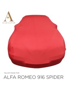 Alfa Romeo 916 Spider Indoor Cover - Tailored - Red