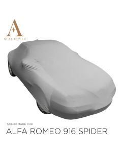 Alfa Romeo 916 Spider Indoor Cover - Tailored - Silvergrey