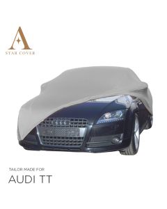 Audi TT 8J Roadster Indoor Car Cover - Tailored - Silvergrey