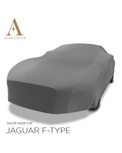 Jaguar F-Type Convertible - Indoor Car Cover - Silvergrey