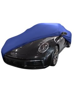 Porsche 911 992 Convertible without Aerokit Indoor Cover - Tailored - Blue