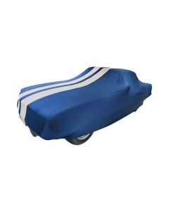 Alfa Romeo 2600 Spider 1962-1968 - Indoor Car Cover - Blue with White Striping