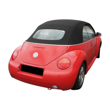 Volkswagen New Beetle Fabric Convertible Hood - OEM Glass window - Black