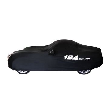 Genuine Fiat 124 Spider Indoor Car Cover - Black